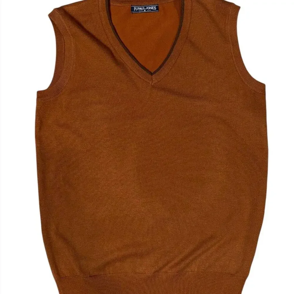 Paul‎ jones brown sweater vest